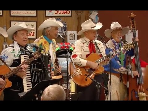 Riders in the Sky sing "Don't Fence Me In"