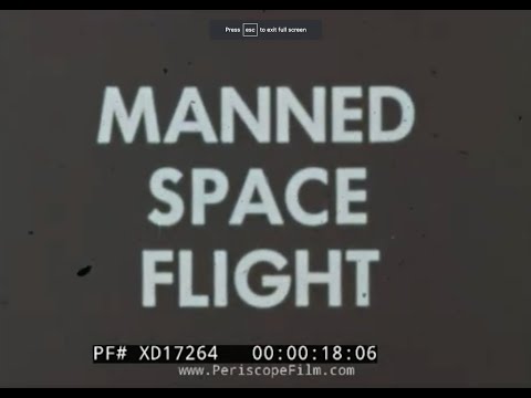 “QUARTERLY REPORT NO. 9” 1965 NASA FILM  MANNED SPACEFLIGHT REPORT   GEMINI & APOLLO PROGRAM XD17264