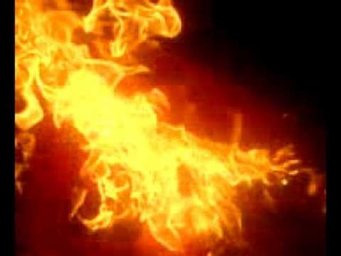 brennender bierkasten