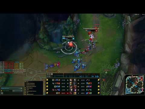 Ezreal vs Vayne. Double flash