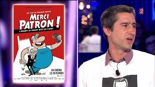 François Ruffin - On n'est pas couché 16 avril 2016 #ONPC