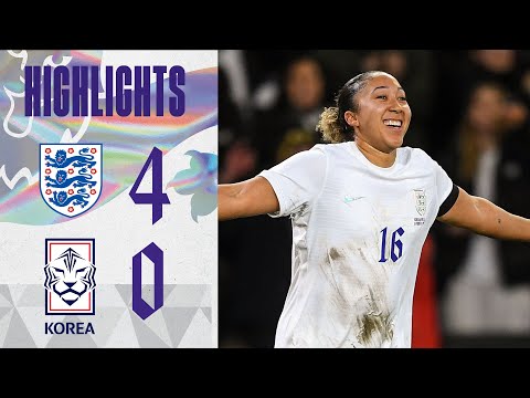 England 4-0 Korea Republic | Lauren James Shines In Arnold Clark Cup Opener | Highlights