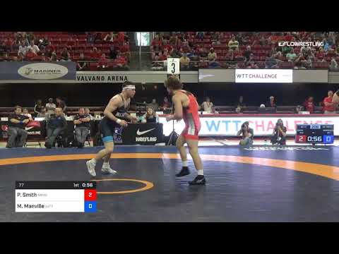 77 Kg Rr Rnd 1 Patrick Smith Minnesota Regional Training Center Vs Mason Manville Nittany Lion Wre