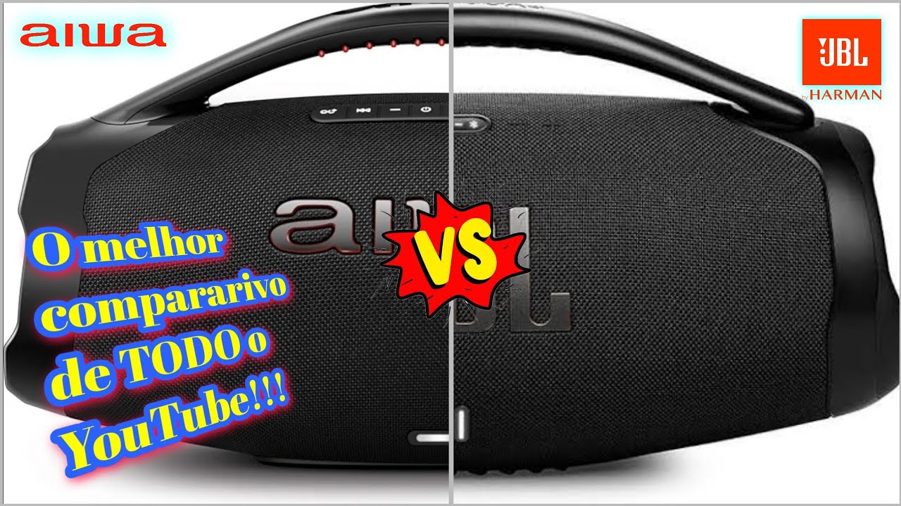 Boombox 3 vs Boombox Plus (O melhor comparativo de todo o YouTube)