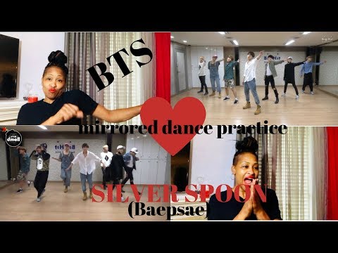 BTS |Silver Spoon Baepsae| Mirrored Dance Practice|Monroe Reacts