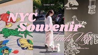 (vlog)ニューヨークのお土産集めと秋の雰囲気👜👻|NYC Souvenir Finds with Halloween Vibes