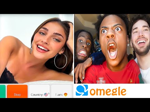Kai Cenat, IShowSpeed & Adin Ross Go On OMEGLE...😂