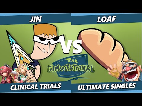 Gimvitational Clinical Trials - Jin (Pyra/Mythra) Vs. Loaf (Wario) SSBU Ultimate Tournament