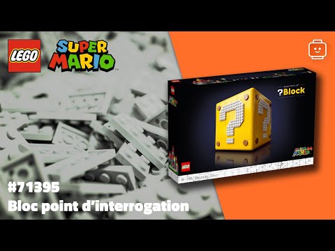 Vidéo LEGO Super Mario 71395 : Bloc point d'interrogation Super Mario 64