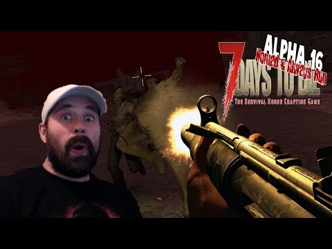 Horde Night | 7 Days To Die Alpha 16 Nomad Always Run Mini Series Let's Play Gameplay PC | E10