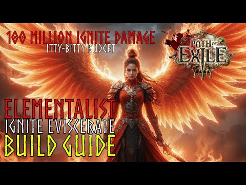 Ignite Eviscerate Elementalist | Because we want EZ mode | POE | Path of Exile 3.26