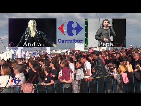 Carrefour Focsani - Turneul "Live&Crunchy" concert special Andra si Pepe (mai 2019)