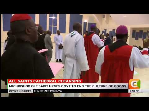 Ole Sapit urges government to act on goons menace