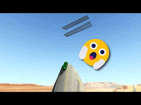 Chain in the AIR?! WTH? Cars vs Chain & Giant Bulge | Cars vs Squid Game Episode #11 | BeamNG Drive