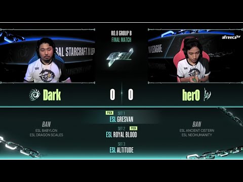 [2023 GSL S2] Ro.8 Group B Match5 Dark vs herO