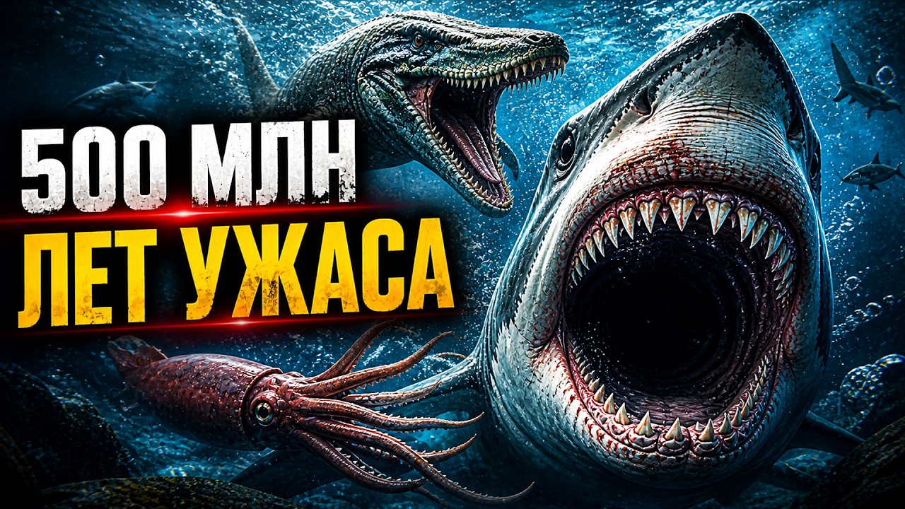 Кто правил океаном до Мегалодона? История главных морских хищников планеты