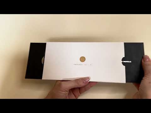 Supporto di comunicazione animato BMOSS Twin Card per Harisch Hotels