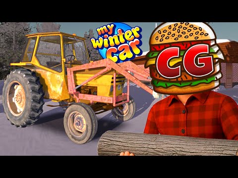 Selling Firewood to Fund Car Parts in My Winter Car!