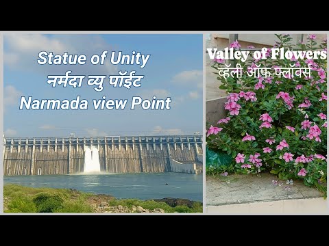 Statue of Unity Narmada View Point and Valley of Flowers 