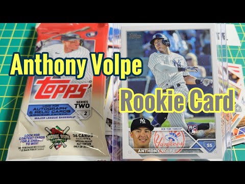 Topps 2023 Baseball Series 2 pack | pulled Anthony Volpe Rookie Card New York Yankees