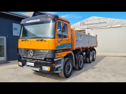 MERCEDES BENZ ACTROS 3240 8x4 Meiller tipper - FIŠ TRUCKS SLOVENIA