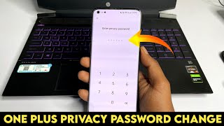 How to Turn off Privacy Password in one plus Mobile | Oxygen 13 privacy password change