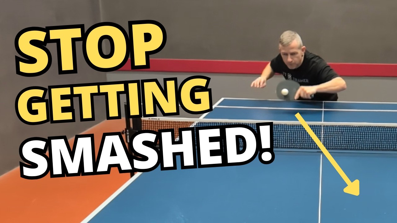 Keep your return of serves LOW (and stop getting smashed)