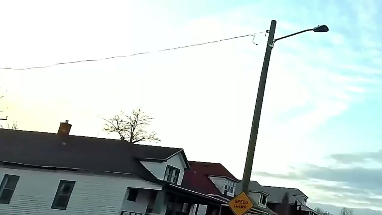 DARK UNKNOWN OBJECT SEEN STREAKING ACROSS THE SKY IN MY VIDEO / THIS IS A CLOSE UP VERSION