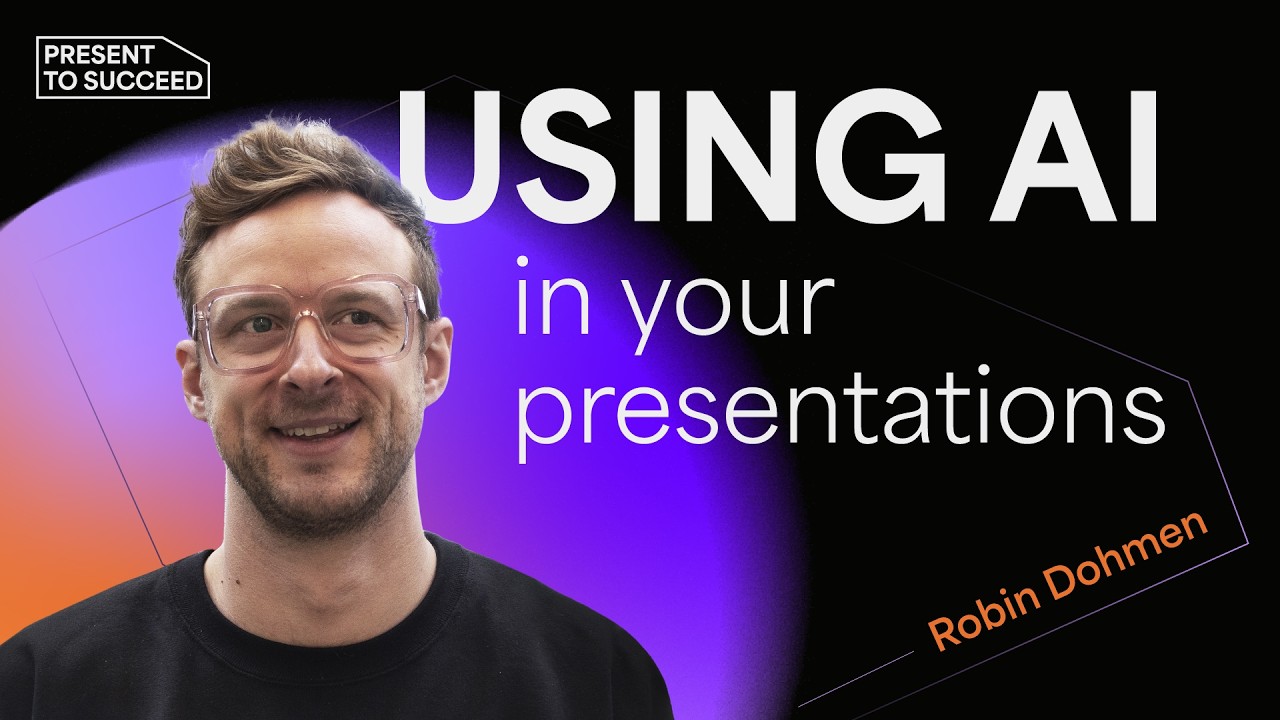 AI, ChatGPT, and the Presentation Workflow Nobody's Optimised Yet | Robin Dohmen PtS 2023