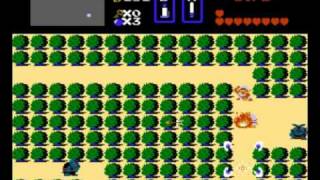 NES Longplay - Legend Of Zelda (all hearts, weapons and armors)
