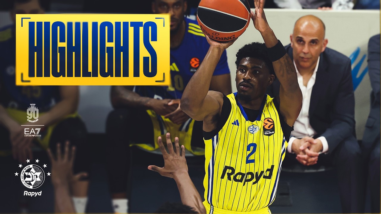 תקציר המשחק: אולימפיה מילאנו - מכבי Rapyd ת"א 87:96