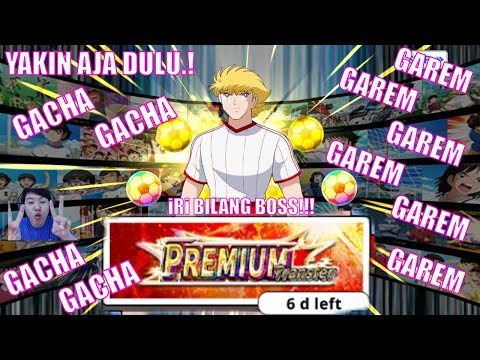 "SULTAN🤴MAH BEBAS" THE REAL RATE GACHA 1% PREMIUM TRANSFER | Captain Tsubasa ZERO Miracle Shot#212