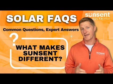 At Sunsent Solar, there are multiple factors that set us apart from the competition. In this video, we unveil what makes us truly unique!