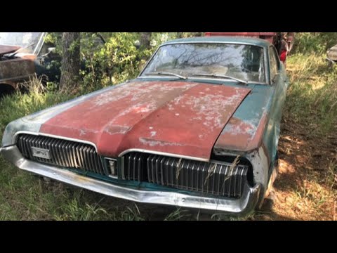 Forgotten 1968 Mercury Cougar Walk Around Will it Run and Drive?