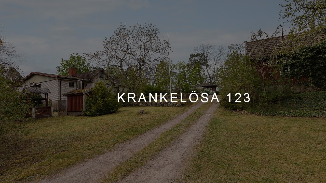 4 rum Villa på Krankelösa 123 Ljungbyholm Kalmar kommun - video