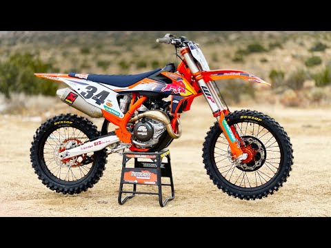 First Ride 2021 KTM 450SXF Factory Edition with Bluetooth - Motocross Action Magazine