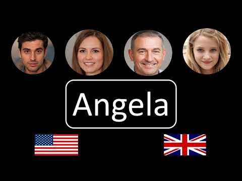 How to pronounce Angela