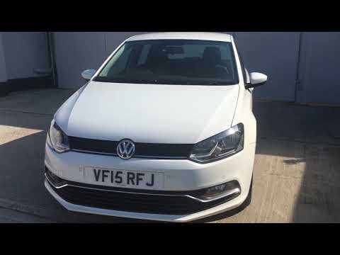 2015/15 VW Polo 1.4TDi SE 5dr finished in Pure White