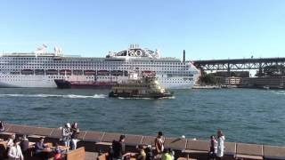 Cruise Ships in Sydney - Pacific Explorer