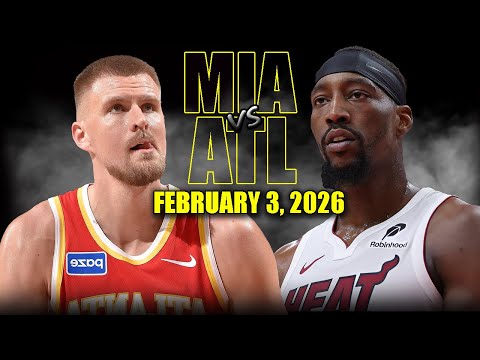 Miami Heat vs Atlanta Hawks Full Game Highlights – February 3, 2026 | NBA Season