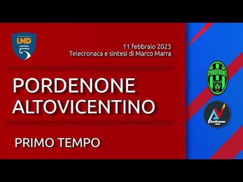 PORDENONE 🆚️ ALTOVICENTINO 5-2 - Match Highlights 2022/23