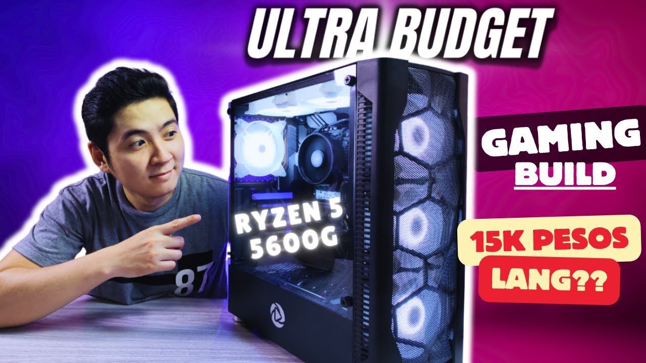 ULTRA BUDGET Ryzen 5 PC Build for only 15K?! SOLID TO!