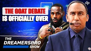 Stephen A Smith Says The GOAT Debate Will Officially Be Over If Lebron James Gets Swept AGAIN