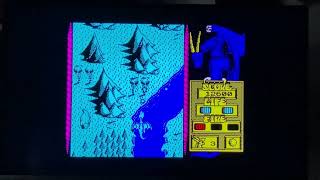 Dragon spirit gameplay on the spectrum #thespectrum #zxspectrum #retrogaming