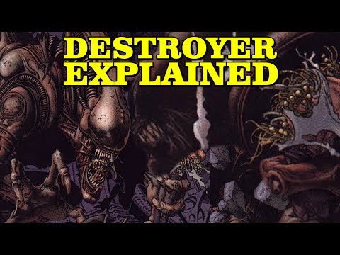 THE LARGEST XENOMORPH - DESTROYER ALIEN: EXPLAINED - ULTRAMORPH - DESTROYING ANGELS Video