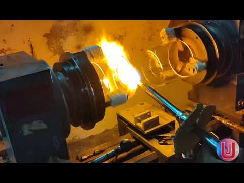 Jawahar udyog iron glass tube flame cutting machine, for ind...