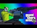 GTA 5 Online Funny Moments - Paper Bag Man, Valkyrie Chopper, Night Owl Cave! (GTA 5 Heists Update)