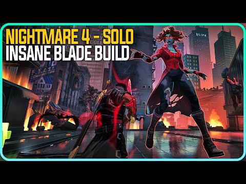 INSANE Blade Build for Marvel Zombies Nightmare 4 Solo Marvel Rivals