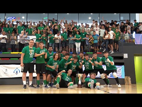 Resum AE Les Corts UBAE - Futsal El Cros Mataró CE (Final Copa Catalunya Cadet masculí FS 23)