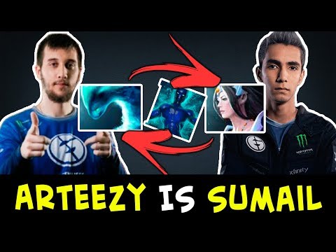 Arteezy is SumaiL — LOL trashtalk, LOL game